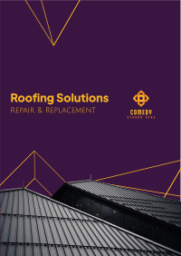 Residential Roofing Solutions Flyer Image Preview