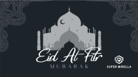 Starry Eid Al-Fitr Video Image Preview