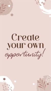 Your Own Opportunity Facebook Story Design