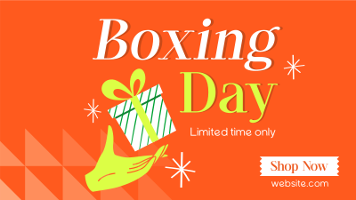 Boxing Day Offer Facebook event cover Image Preview