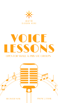 Vocal Session Instagram Story Design