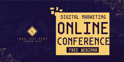 Digital Marketing Conference Twitter Post Image Preview