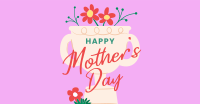 Mother's Day Trophy Greeting Facebook Ad Design