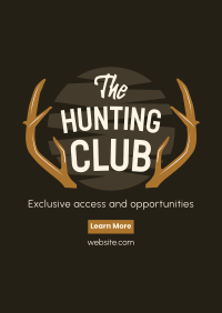 The Hunting Club Poster Image Preview