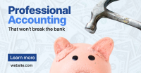 Break Piggy Bank Facebook ad Image Preview
