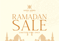 Ramadan Limited Sale Postcard Image Preview