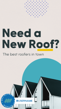 Building Roof Services Instagram Reel Design