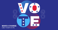 Vote for Change Facebook ad Image Preview