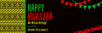 Ethnic Kwanzaa Heritage Twitter header (cover) Image Preview