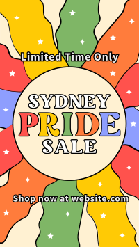 Vibrant Sydney Pride Sale Facebook story Image Preview