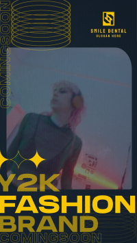 Y2K Fashion Brand Coming Soon Instagram story Image Preview