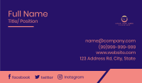 Modern Two Lines Business Card Image Preview