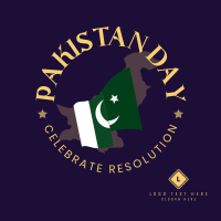 Pakistan Flag Instagram post Image Preview