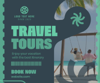 Travel Tour Sale Facebook Post Design