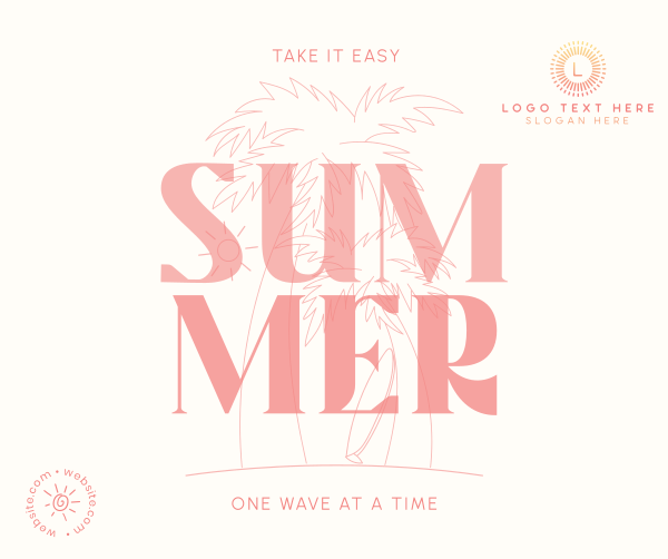 Time For Summer Facebook Post Design Image Preview