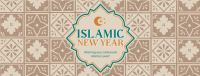 Islamic New Year Wishes Facebook Cover Design