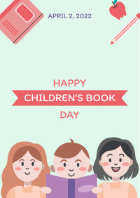 Children's Book Day Flyer Image Preview