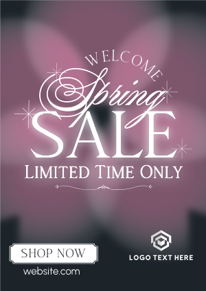 Blossom Spring Sale Poster Image Preview