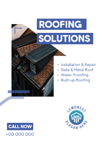 Roofing Solutions Flyer Image Preview