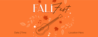 Fall Music Fest Facebook cover Image Preview