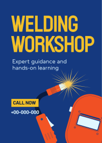 Welding Workshop Flyer Image Preview