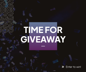 Time For Giveaway Facebook post Image Preview