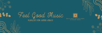 Feel Good Music Twitter Header Image Preview