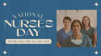 Retro Nurses Day Animation Image Preview