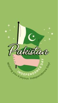 Raise Pakistan Flag Instagram story Image Preview