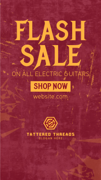 Guitar Flash Sale TikTok Video Image Preview