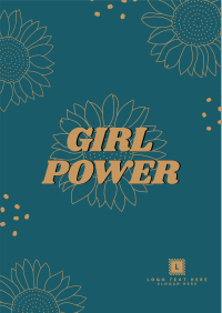 Girl Power Flyer Design
