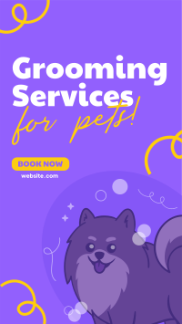 Premium Grooming Services Instagram Story Design