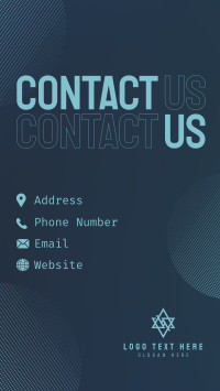 Smooth Corporate Contact Us Instagram reel Image Preview