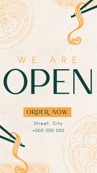 Oriental Cuisine Now Open YouTube short Image Preview