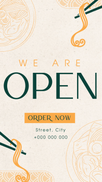 Oriental Cuisine Now Open YouTube Short Image Preview