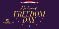 National Freedom Day Twitter post Image Preview