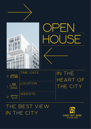 Modern Minimalist Condominium Flyer Image Preview