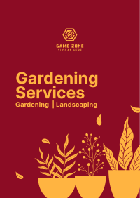 Professional Gardening Services Poster Image Preview