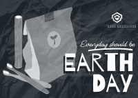 Earth Day Everyday Postcard Image Preview