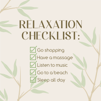 Nature Relaxation List Linkedin Post Image Preview