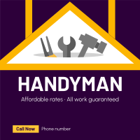 Expert Handyman Services Instagram post Image Preview