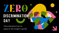 Zero Discrimination Diversity Facebook Event Cover Design
