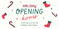 Quirky Holiday Opening Twitter Post Image Preview