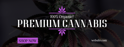 High Quality Cannabis Facebook cover Image Preview