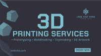 3d Printing Business Facebook event cover Image Preview