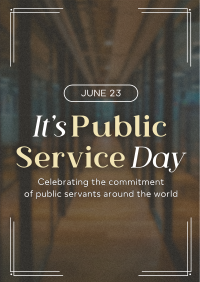 Celebrate Public Servants Flyer Image Preview