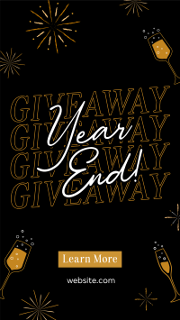 Year End Giveaway Facebook story Image Preview