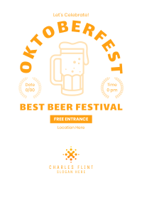 Best Oktoberfest  Poster Design