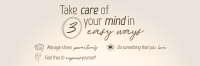 Mental Health Tips Twitter Header Image Preview