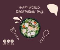 Celebrate World Vegetarian Day Facebook post Image Preview